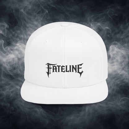 Flat Bill Snapback Hat — Fateline Logo, Multiple Colors
