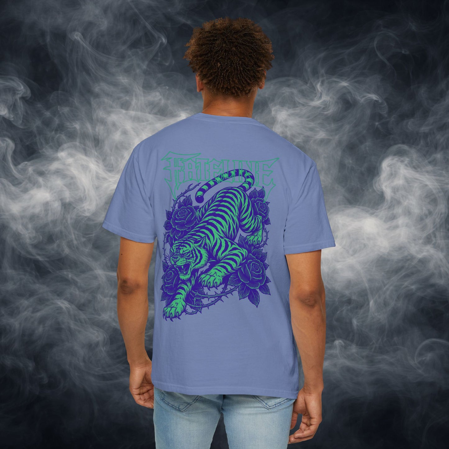 Fateline Tiger Graphic Tee Shirt